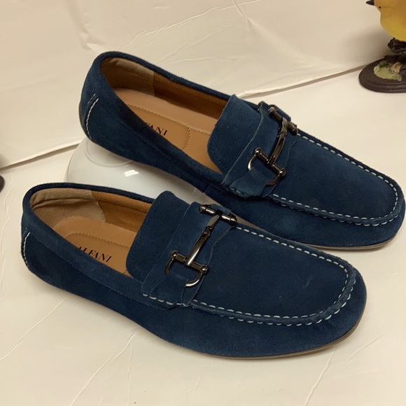ALFANI JAMES MENS SHOES LOAFERS leather upper